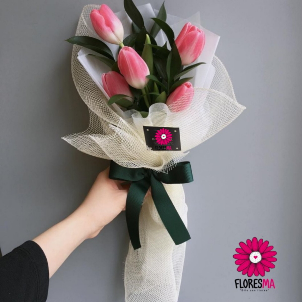 Ramo 10 Tulipanes – Floresma